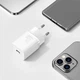 Адаптер мережевий BASEUS Super si quick charger IC |1Type-C, 3A/30W, PD/QC| (CCSUP-J02) Black - зображення 11