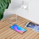 Адаптер мережевий Hoco Type-C cable Asombroso C81A |1USB, 2.1A| White - изображение 3