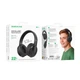 Накладные наушники Borofone BO29 Fascinador, BT headphones, BT5.4, AUX, 200mAh, 22h, black - изображение 4