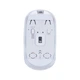 Компьютерная мышь Xtrike беспроводная 2.4G/Bluetooth 5.2 800–1200–1600 dpi Прозрачно-белая (GW-114) - изображение 7