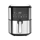 Аэрогриль мультипечь на 2 тэна Rotex Up DownFry ROM-760-XL 2000 Вт 7.5 л серебристая - изображение 1