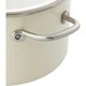 Каструля з кришкою KitchenAid Steel Core CC003269-001 24 см 6 л кремова - зображення 2