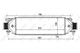 Интеркулер NRF 30752 Fiat Punto, Doblo, Grande Punto; Opel Combo 1302225, 51783791, 51833106 - изображение 5