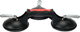 Uchwyt YATO do szyb 3 x 125 mm 190 kg (YT-37237) - obraz 2