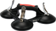 Uchwyt YATO do szyb 3 x 125 mm 190 kg (YT-37237) - obraz 3