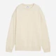 Світшот оверсайз утеплений на флісі жіночий Puma Ess Oversized Crew Fl 68540087 2XS Білий (4067983687419) - зображення 5