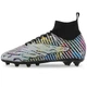 Бутсы футбольные детские с носком SP-Sport Air 150-35 размер 36 Black-Multicolor - зображення 2