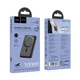 Павербанк HOCO J141 10000mAh 20W с беспроводной зарядкой Qi 15W MagSafe 2в1 Портативный внешний аккумулятор Power Bank с быстрой зарядкой QC3.0+PD20W Black - изображение 5