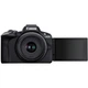 Беззеркальный фотоаппарат Canon EOS R50 Creator Kit RF-S 18-45mm f4.5-6.3 IS STM Black (5811C036) [140465] - изображение 4