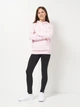 Детское худи для девочки Adidas J Sl Fl Hd 225 JC9773 128 см Розовое (4067901323450) - изображение 3