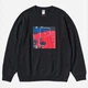 Свитшот оверсайз мужской Uniqlo 517882840 L Черный с принтом ( 1159839889) - изображение 4
