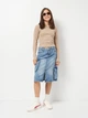 Подростковая джинсовая юбка для девочки Coccodrillo Jeans Collection Girl WC5124101JCG-014 152 см Голубая (5904986533826) - изображение 3