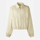 Куртка демисезонная короткая женская Uniqlo 359208644 2XL Молочная ( 1159839885) - изображение 4
