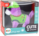 Piesek LEAN Toys chodzi oraz szczeka Fioletowy 17598 (5905991004479) - obraz 1