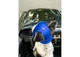 Панама для собак Hat-Dog котон синя з регульованою затяжкою 2/S - изображение 3
