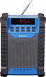 Odbiornik radiowy Denver WRB-60 Black/Blue (5706751073649) - obraz 1