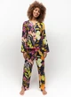 Піжама жіноча Cyberjammies Avery 0069-0070 24/5XL Різнокольоровий (5051877507869) - зображення 2