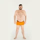 Боксери чоловічі анатомічні MAN SET Anatomic Classic w/fly Light Plus Black Series 7XL Помаранчевий - зображення 2