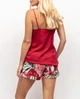 Пижама женская Cyberjammies Mel 0228-0215 14/L Красно-белый (5051877496552) - зображення 2