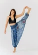 Штаны-шаровары Алладины Афгани с мотней Sapphire Mosaic RAO WEAR OneSize синий - изображение 2