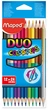 Олівці кольорові Maped COLOR PEPS Duo 12шт/24цв двосторонні (MP.829600) - зображення 1