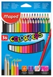 Карандаши цветные Maped COLOR PEPS Classic 36цв (MP.832017) - изображение 3