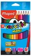 Олівці кольорові Maped COLOR PEPS Jumbo 12кол (MP.834010) - зображення 4