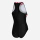 Купальник слитный женский Aqua Speed Nina 344-133 42 (XL) Черный/Серый/Коралловый (5908217664099) - зображення 3