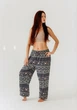 Свободные штаны-шаровары Ethno-Rose Navy RAO WEAR OneSize рост 165-175 см темно-синий - изображение 4