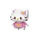 Конструктор OEM Bricks 3D Hello Kitty 5.5 см 146 деталей Рожево-білий (M3017) - зображення 2