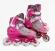 Комплект роликов с защитой Best Roller 37-76 L PU 39-43 Розовый (169996) - изображение 2