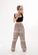 Штаны-шаровары RAO WEAR Ethno-Rose Ecru One Size Разноцветный - изображение 4