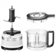 Кухонний мінікомбайн KitchenAid CLASSIC 830мл 5KFC3516EWH білий - изображение 2