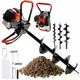 Мотобур бензиновый BOXER BX122 3 шнека в наборе 52 см³ - изображение 1