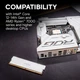 Модуль пам'яті для комп'ютера DDR5 16GB 6400 MHz Pro Overclocking White Micron (CP16G64C38U5W) - зображення 7