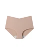 Женские высокие бесшовные трусики Ice Silk Кофейный M 3267 - изображение 1