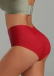 Женские высокие бесшовные трусики Ice Silk Красный XS 3269 - изображение 4