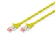 Патч-корд DIGITUS CAT 6 S-FTP, 1м, AWG 27/7, LSZH, жовтий - изображение 2