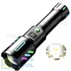 Ліхтар 1143-WHITE LASER LED PM10-TG 1x18650 Power bank ЗУ Type-C zoomNIGHT VISION FLUORESCENCE - зображення 6