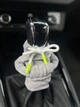 Чехол худи на рычаг КПП / АКПП | Car Hoodie для авто | Креативная кофта на коробку передач | Серая - изображение 1