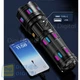 Фонарь AK177-1 PM60-TG 4х18650 power bank индикация заряда ЗУ Type-C zoom 5 фильтров NIGHT VISION FLUORESCENCE WHITE LASER LED - изображение 6