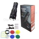 Фонарь AK177-1 PM60-TG 4х18650 power bank индикация заряда ЗУ Type-C zoom 5 фильтров NIGHT VISION FLUORESCENCE WHITE LASER LED - изображение 8