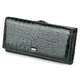 Кошелек женский на магните натуральная кожа 18,5 х 9,5 х 3 см Vermari 72031-1302 темно-зеленый - изображение 1