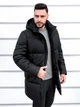Пуховик зимний мужской Sun's HouseActive M-136 4XL Черный (SH4821361350827) - изображение 1