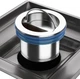 Гидрозатвор для сливного трапа душа 42 мм (0083/silver) - изображение 2