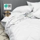 Одеяло IDEIA Antistatic Sleep всесезонное Полуторное Евро 155х210 см Гипоаллергенная антистатическая ткань искусственный пух (4820227289738) - изображение 5