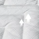 Одеяло IDEIA Antistatic Sleep всесезонное Полуторное Евро 155х210 см Гипоаллергенная антистатическая ткань искусственный пух (4820227289738) - изображение 6