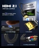 Кабель Silkland HDMI 2.1 [Certified Ultra High Speed HDMI] 48Gbps 8K@60Hz, 4K@240Hz 2м black - изображение 8