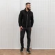 Весенняя куртка мужская большого размера UF-fashion 108 - (двл) 58 черный - изображение 2