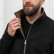 Весенняя куртка мужская большого размера UF-fashion 108 - (двл) 58 черный - изображение 6